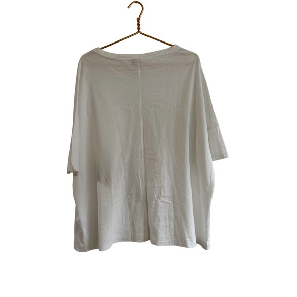 AllSaints Oversized Boxy Fit Cotton Short Sleeve T-Shirt Tee Size XS - Picture 2 of 5